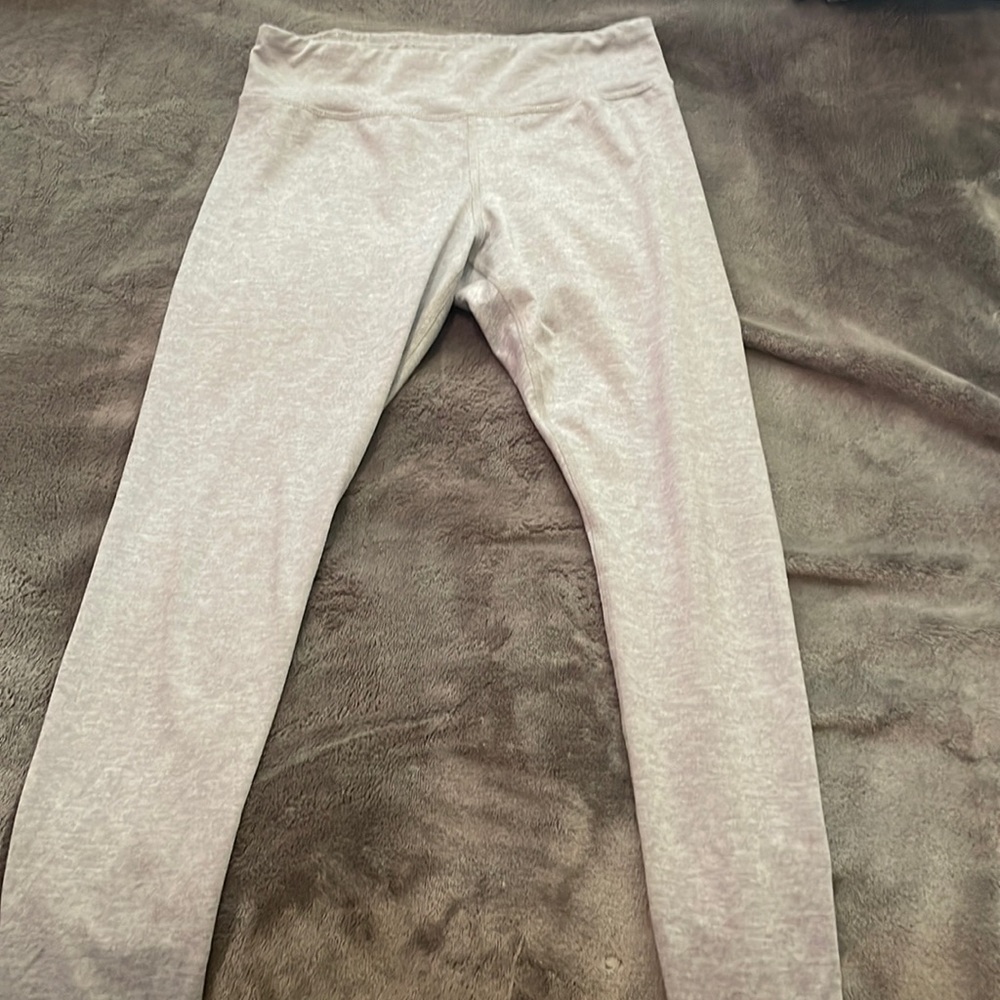 Grey leggings low rise Girls 10-12